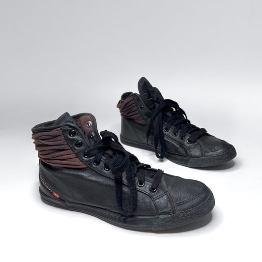 Diesel Vintage Leather Sneakers