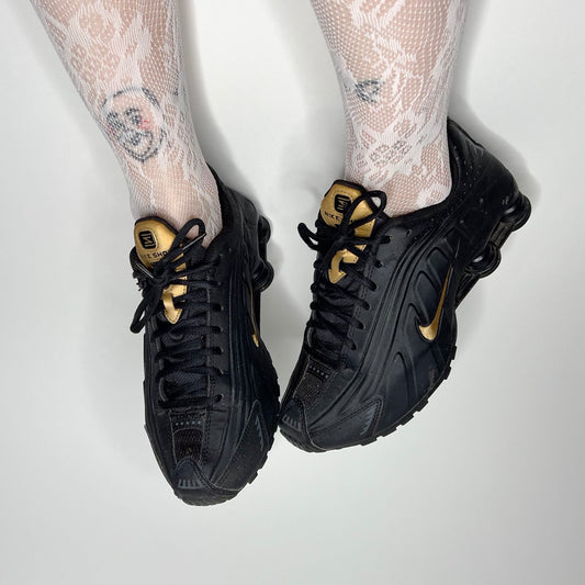 Nike Shox vintage black trainers - UK 6