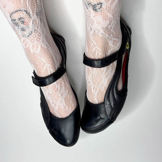 Puma Vintage Speed Princess Leather Ballet Flats